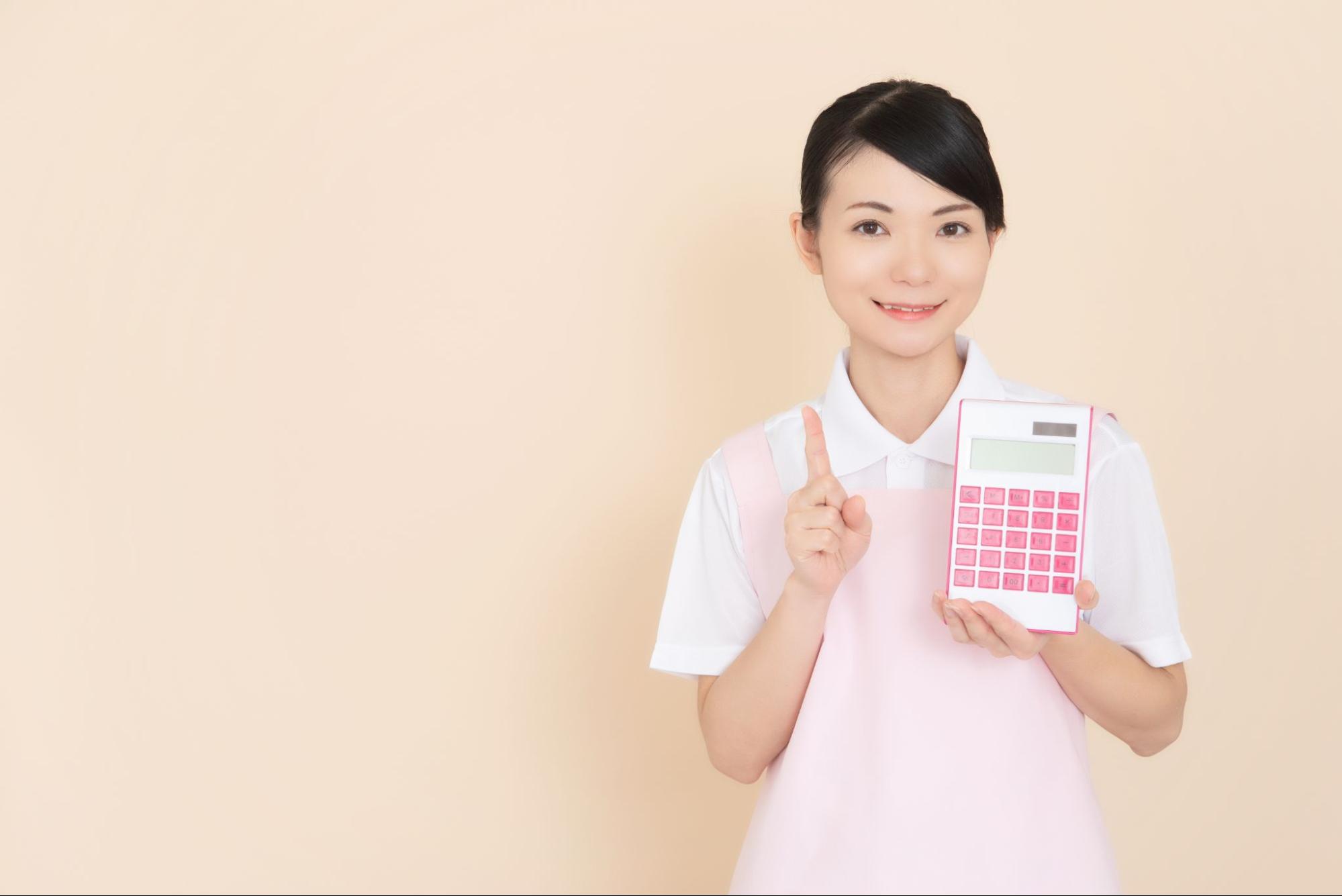 介護士パートの平均時給は1,220円