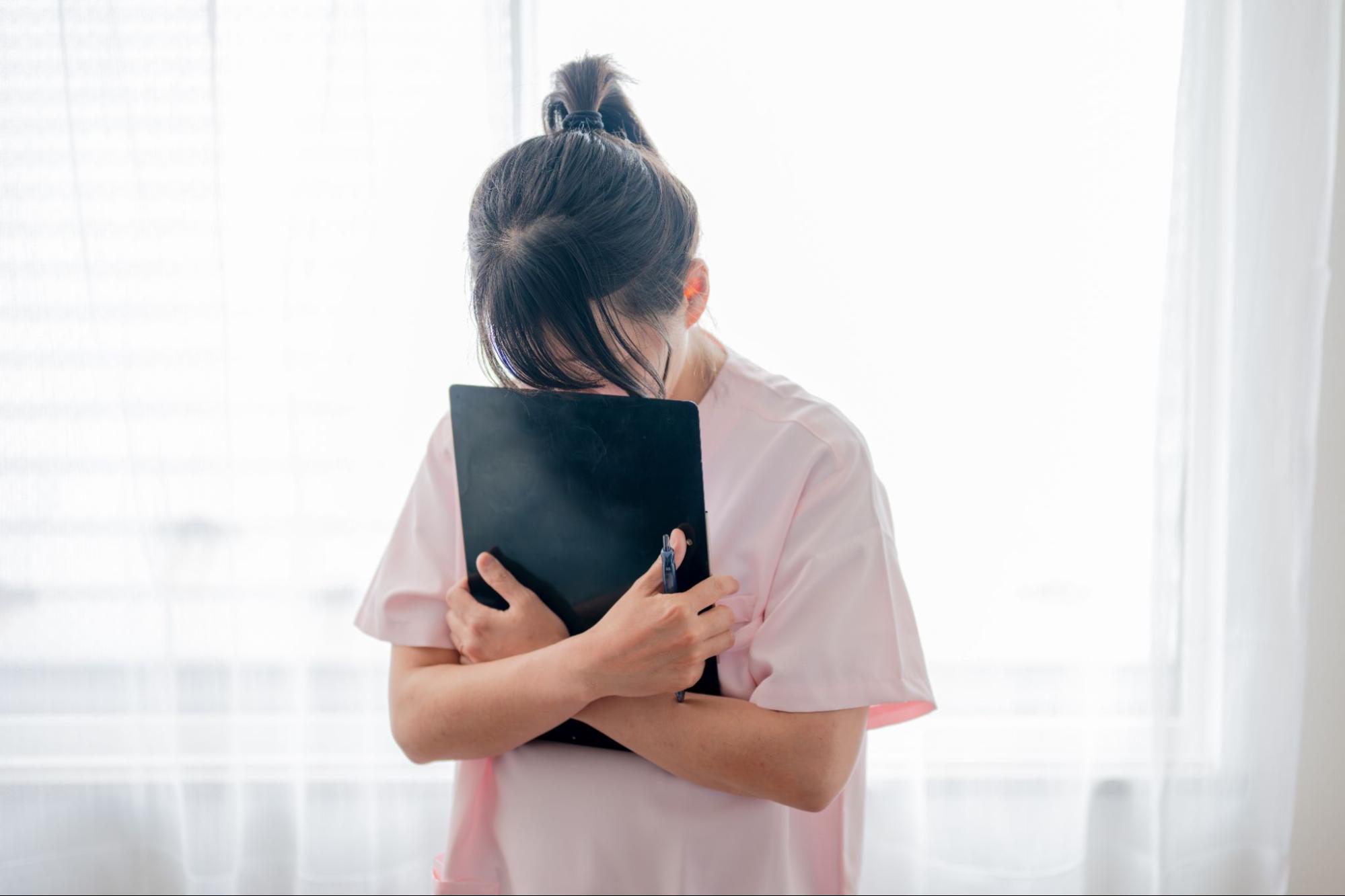 ストレスを感じている介護士は多い